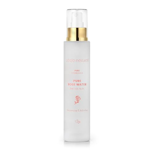 Bade Natural 100% Pure Rose Water Toner ? Pore Tightening & Brightening Facial Mist ? Hydrating & Refreshing Skin Tonic for All Skin Types ? Alcohol-Free, Vegan ? 3.4 fl oz
