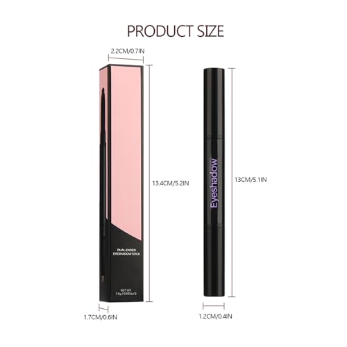 Dual-Ended Cream Eyeshadow Stick - Matte & Shimmer