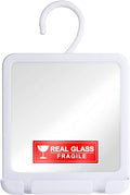 Fogless Shower Mirror with Razor Holder – 8" Real Glass