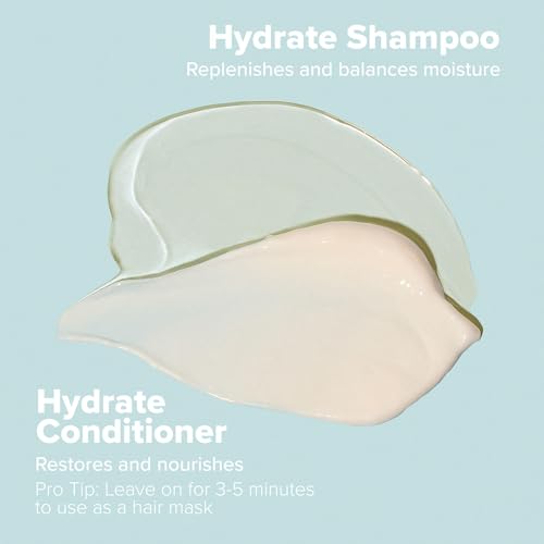 Paul Mitchell Clean Beauty Hydrate Shampoo, Replenishes Hair, Adds Moisture, For Dry Hair