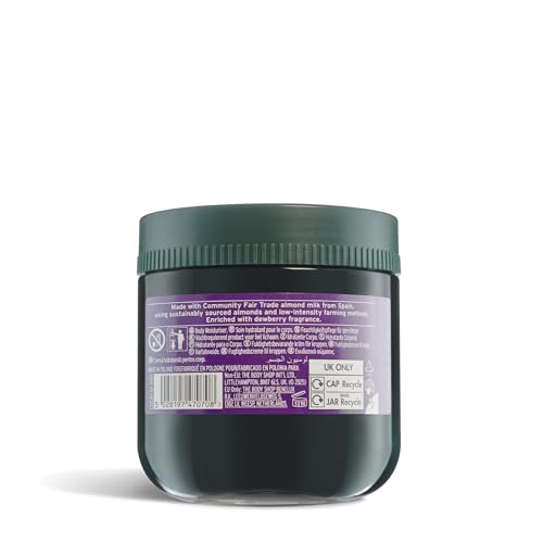 The Body Shop Dewberry Body Yogurt | 48hr Hydrating Moisturizer for Dry Skin | Fruity Scent, Lightweight, Vegan, 200 ml