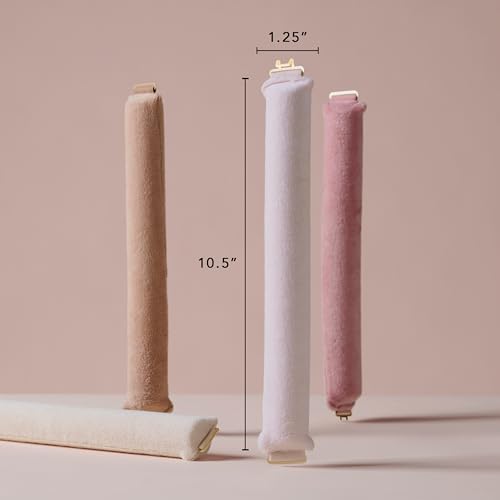 The Hair Edit Volumizing Rods - 4 Pack Heatless Overnight Curlers (Volumizing Rods)