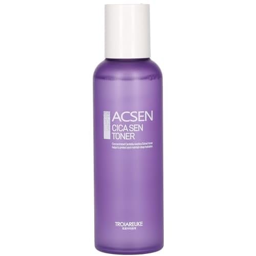 TROIAREUKE ACSEN CICA SEN Toner - Hypoallergenic, Relieve & Ultra-Soothing Effect for Sensitive, Trouble Skin, High CICA Concentrated Formula