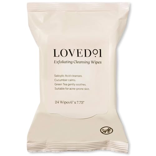 Loved01 Salicylic Acid Cleansing Wipes - 24 Count