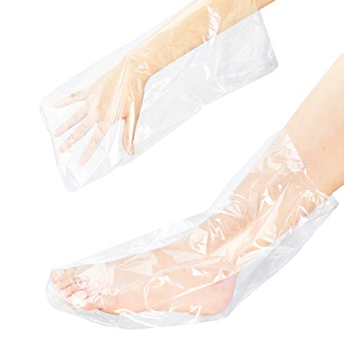 Disposable Paraffin Wax Bags & Liners for Hands & Feet - 100 Count