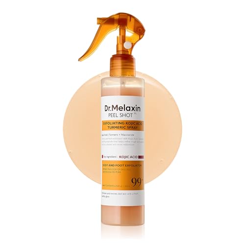Dr.Melaxin Kojic Acid Turmeric Body Exfoliator Spray 6.76oz