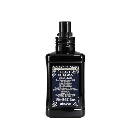 Davines Heart of Glass Sheer Glaze Leave-In Fluid for Blonde Hair