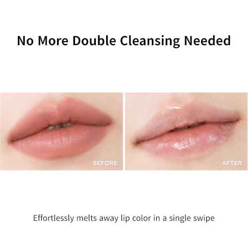 EITHER& PAPHA One Shot Cleansing Balm, Korean 2-in-1 Melting Makeup Remover & Gentle Oil-to-Milk Cleanser with Papaya Enzyme & PHA, Hydrating & Smoothing (2.70 fl. oz.)