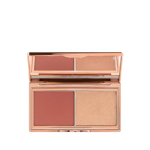Charlotte Tilbury Mini Hollywood Blush & Glow Palette - Travel Face Makeup Duo