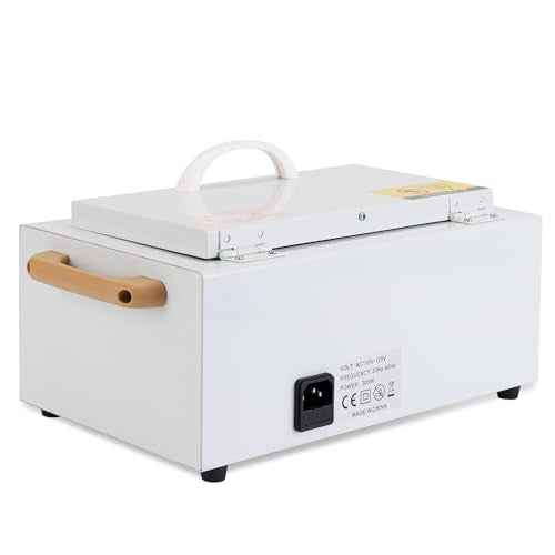 WINB High Temperature Sterilizer Autoclave Machine, Mini High Temperature Autoclave Machine with Timer 110V 300W, 1.5L Capacity, for Dental Tools, Nail Salon & Barber Equipment with Handle