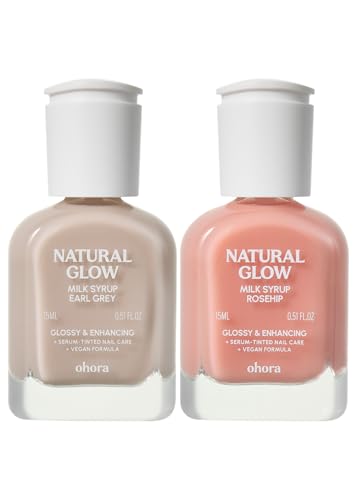 ohora Natural Glow Nail Strengthener Polish Set - Repair & Growth