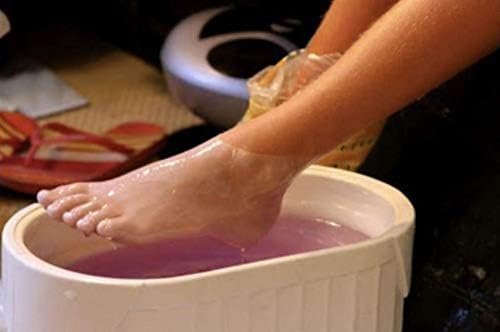 Cre8tion Peach Scented Paraffin Wax Refills for Hands & Feet, 6 lbs