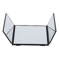 Car Sun Visor Makeup Mirror - Foldable 3-Way Design
