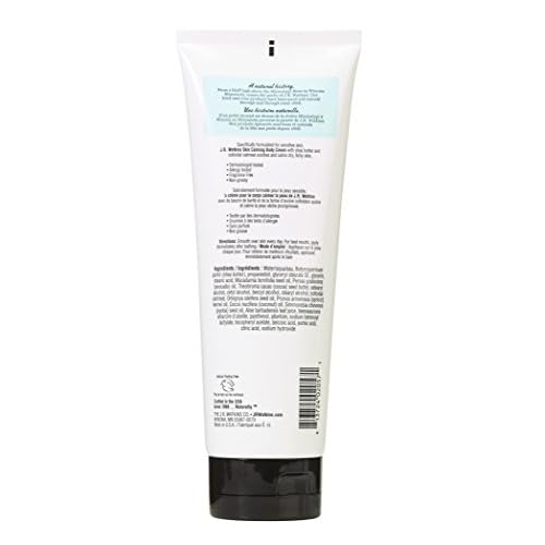 Watkins Natural Skin Calming Body Cream, Fragrance Free, 8 Ounce