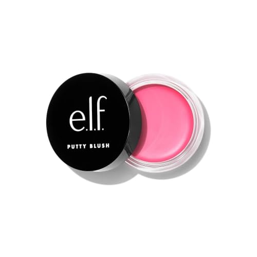e.l.f. Putty Blush Bora Bora - Natural Glow, Semi-Matte Finish, Vegan