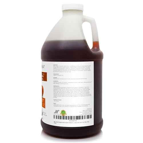 velona Pumpkin Seed Oil USDA Certified Organic - 1 Gallon / 128 Fl Oz | 100% Pure and Natural Carrier Oil | Unrefined, Cold Pressed | Cooking, Face, Hair, Body & Skin Care | Use Today - Enjoy Result