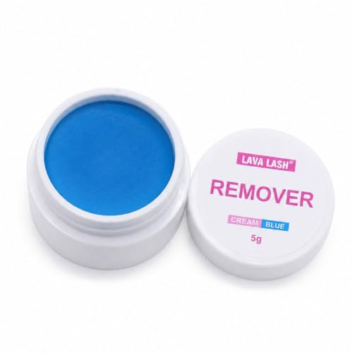 LAVALANDO Blue 5g Eyelash Extensions Remover - Gentle, Low-Irritant Lash Glue Remover