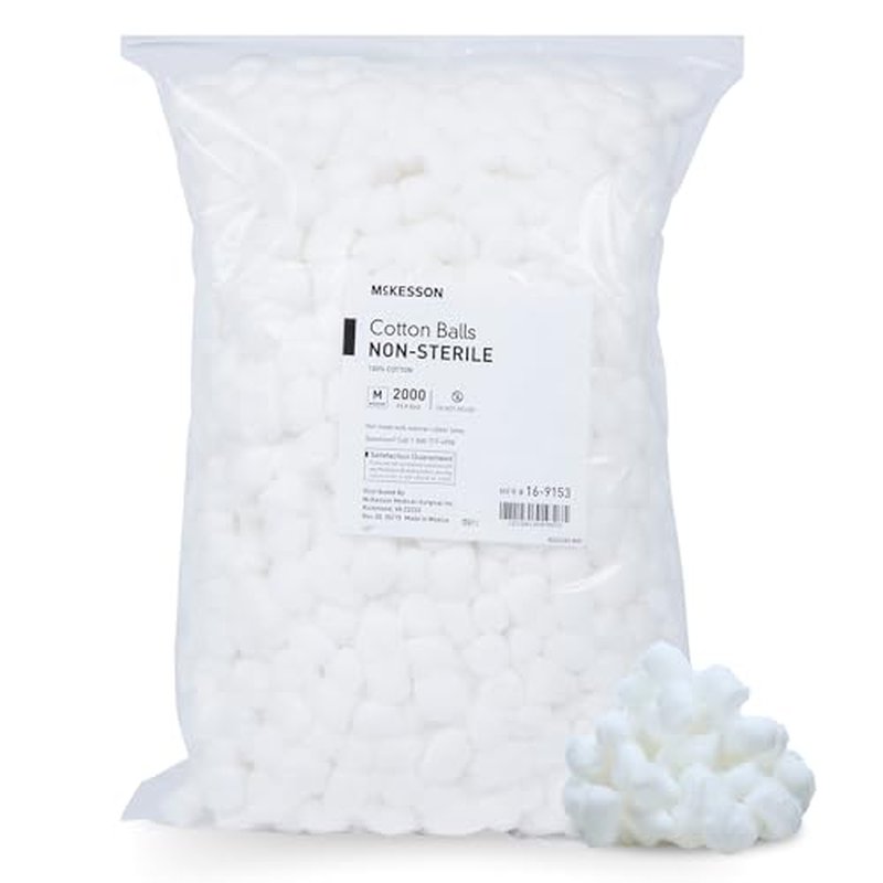 McKesson Cotton Balls 2000 Count 100% Pure