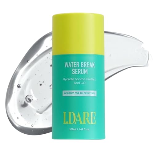 I.DARE Water Break Serum, Ceramide NP, Barrier Repair and Microbiome support, Bifida & Galactomyces, Korean skincare, Fragrance Free, 1.69 fl oz (50ml)