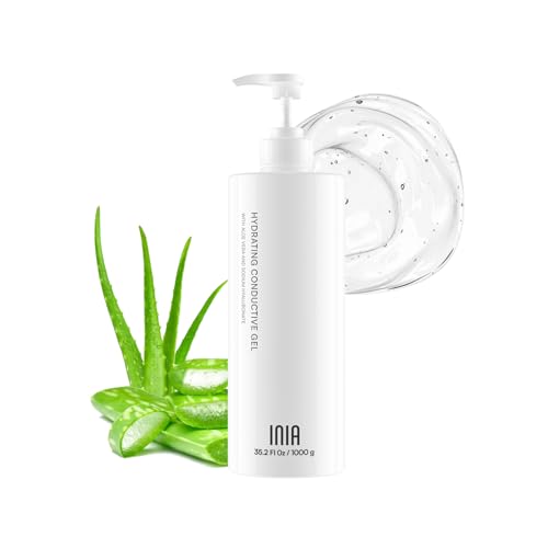 INIA Conductive Gel for Facial & Body Skin Care Machines 35.2 Fl Oz - Pack of 1
