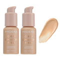 PHOERA Skin Glow Tint Foundation 03 Medium - Liquid Highlighter 2pc