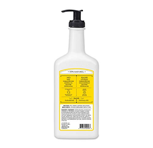 J.R. Watkins Lemon Cream Daily Moisturizing Lotion - 18 Fl Oz
