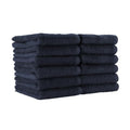 Arkwright Bleach Proof Salon Towels - Pack of 12 - Highly Absorbent, 100% Cotton, Quick Dry Spa Face Towel for Hair Stylist, Barber, Pedicure, and Esthetician, 16 x 27 in, Navy