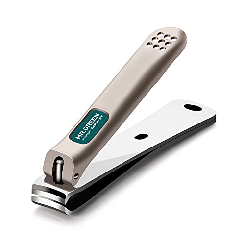 Stainless Steel Nail Clippers with Curved Blades for Manicure