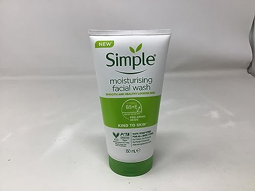 Simple Moisturizing Facial Wash, 5 Ounce (Pack of 3)