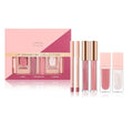 Matte Lipstick Set 6PC - Liquid Liners, Plumper & Lipliner Kit
