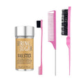 Hair Wax Stick Set with Edge Brush & Styling Combs