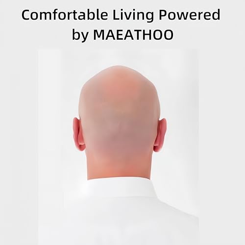 4PCS Shaver Replacement Blades for Head Shaver, 5 Blades Shaver Heads for Bald Men, Head and Face Electric Razor Heads, 2 Cleaning Brush