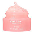 Lip Mask Overnight 23g (Berry) - Moisturizer for Dry Lips - Overnight Treatments Balm, Day and Night Repair Gloss, Scrubs Exfoliator