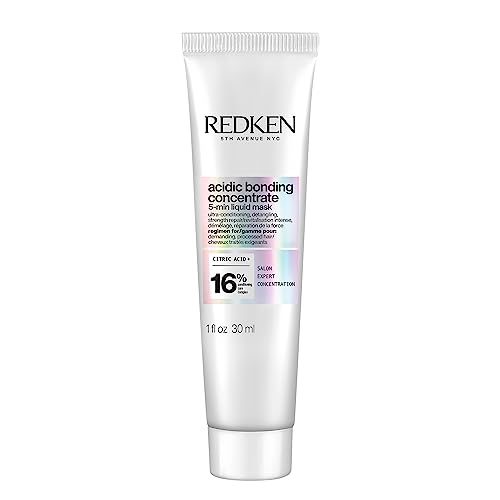 Redken Acidic Bonding Concentrate Hair Mask - 5 Min Hydrating Treatment for Damaged Hair