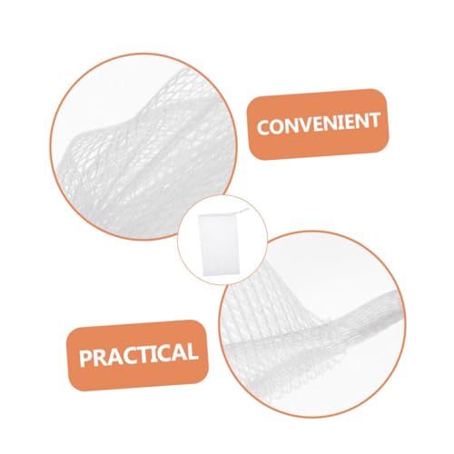 Beavorty 12pcs Soap Net Exfoliating Bar Pouch Deep Clean