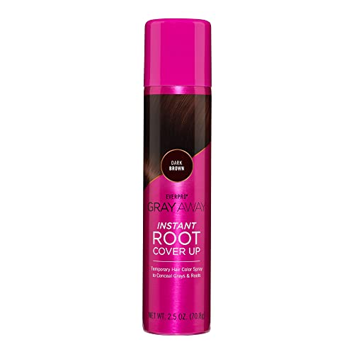 Everpro Gray Away Instant Root Cover Up Spray Dark Brown 2.5 oz - Pack of 1