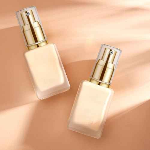 1 Pack Foundation Pump Fit for Estee Lauder Double Wear Foundation, Gold Replacement Pump for DW Makeup Bottle(Upgraded)
