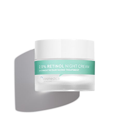 Retinol Serum 2.5%, 1oz & Retinol Cream 2oz Complete Anti Aging Skincare Combo Set