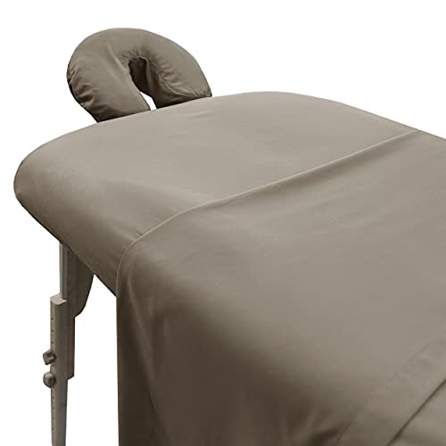 LONDON LINENS Microfiber Massage Table Sheets Set - 3 Piece