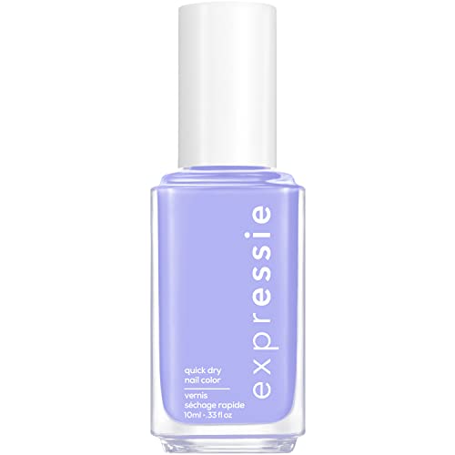 essie Expressie Quick-Dry Vegan Nail Polish - Sk8 With Destiny Bright Lilac