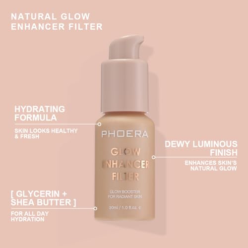 Phoera Skin Tint Foundation 03 Medium - Flawless Filter Effect