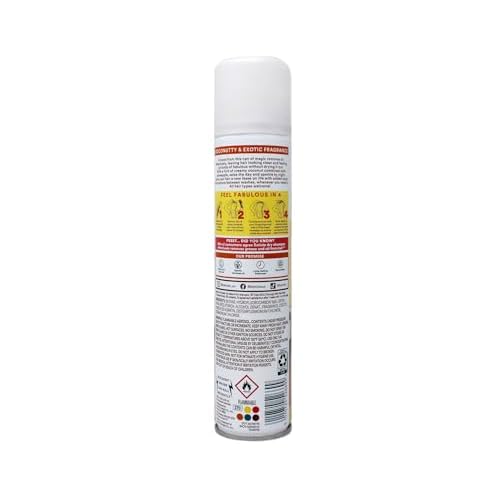 Batiste Dry Shampoo, Tropical Fragrance, Refresh Hair and Absorb Oil Between Washes, Waterless Shampoo for Added Hair Texture and Body, 6.73 OZ Dry Shampoo Bottle pack of 2