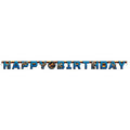 Jurassic World Happy Birthday Banner - 6.45 ft Jointed