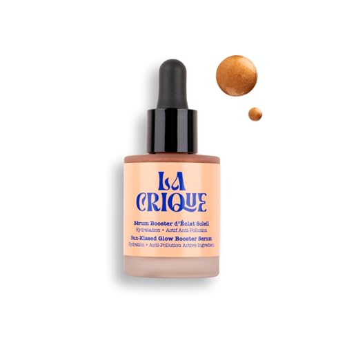 La Crique Bronzing Face Serum - Hydrating Glow Drops, 1 fl oz