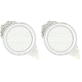 wet n wild Bare Focus Clarifying Finishing Powder | Matte | Pressed Setting Powder Translucent (Pack of 2)