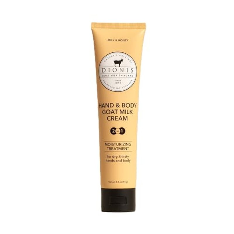 Dionis Goat Milk Hand & Body Cream with Honey 3.3 oz