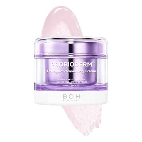 BIOHEAL BOH Probioderm¢â Collagen Remodeling Cream 1.69 fl oz (50 ml) | Pore Tightening Cream with 150,000 Collagen Capsules for Firmness & Smooth Texture | Lightweight Moisturizer for Flawless Skin