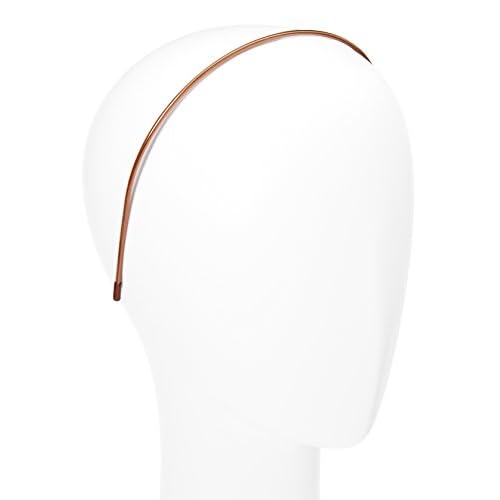 L. Erickson Twiggy Thin Headband, Tortoise, Hair Accessories for Women, Lightweight Hair Accessory, Comfortable All Day Hold, Everyday Fit, Chic French-Inspired Design, Girl Stocking Stuffers & Gifts