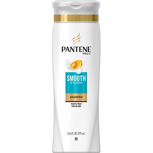 Pantene Pro-V Shampoo, Smooth & Sleek with Argan Oil, 12.6 Ounce