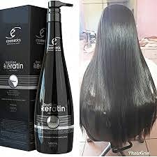 Ecosmetics Deluxe Brazilian Keratin Treatment Organic Semi Definite 1L Brazilian Keratin Treatment | Progressive Brush | Straightening & Smoothing System | Volume Reducer | 100% Straight Hair